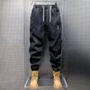 Herren Haremsjeans Lose Hip Hop Hose Washed Denim Jeans Hose Mann Jogger Hose Herrenhose Harajuku Cargo Jeans Freizeithose