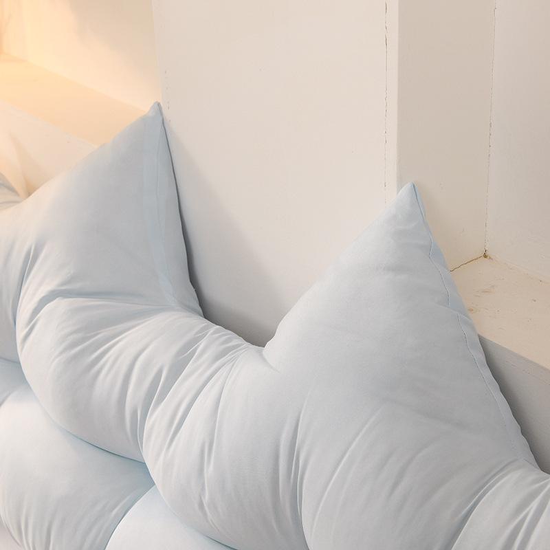 Cute bedside triangle pillow bedroom cushion anti-collision tatami sleeping pillow