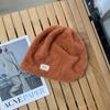 Winter Casual Fashionable Cotton Knit Beanie With Letter Detailing Warmth For