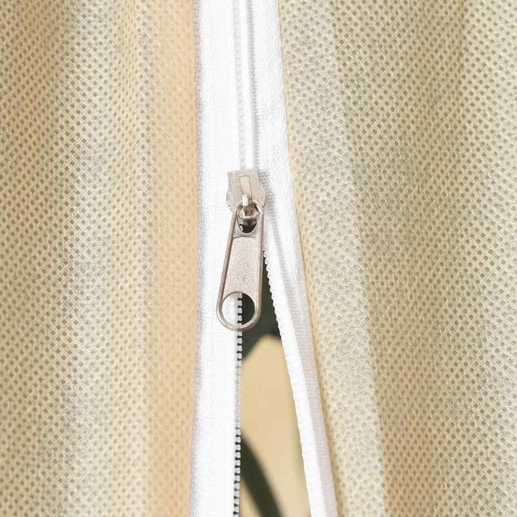 Vidaxl Protective Covers with Zipper, 4 Pcs, 70 G/M², 1.2X1.8 M