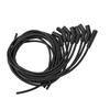 45 degrees  135 degrees  Sparking Plug Ignition Wire Set with Dustproof Cover High Performance 8.5mm Diameter