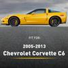Amber + Smoked Red LED Side Marker Light For Chevrolet Chevy 2005-13 Corvette C6