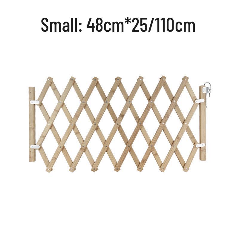 

Ворота для изоляции питомца: Деревянный забор-ограждение с раздвижной бамбуковой дверью для собак
