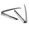 2 Piezas Para Lexus UX ZA10 UX200 UX250H 2019-2020 ABS Cromado Cubierta Marco Embellecedor Luces Antiniebla Traseras