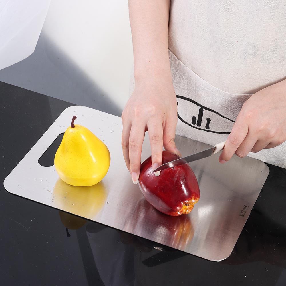 Stainless Steel Cutting Board Anti-mold Cutting Boards Mats Chopping Board  Household