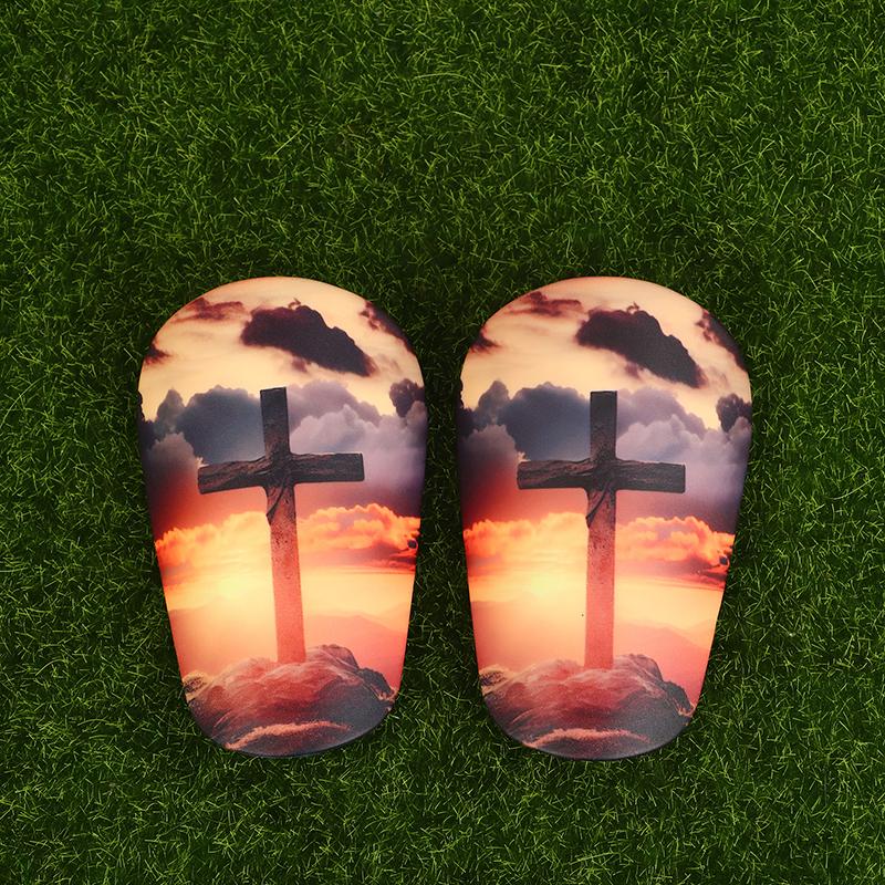 1Pairs Mini Soccer Shin Pads Wear-Resistant Shock Absorbing Soccer Leg Protector For Kids Adult Football Leg Guard Shin Guards