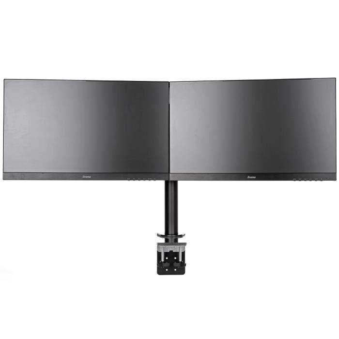 IiYAMA Bras double moniteurs DS1002C-B1