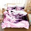 3D Print Anime Girl Bedding Set Cartoon Fashion 3D Print Comforter Luxury Queen King Single Duvet Cover Set Home Textile