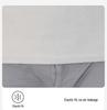 Men's Cotton Antibacterial Thermal Underwear Set for Youth - Autumn/Winter