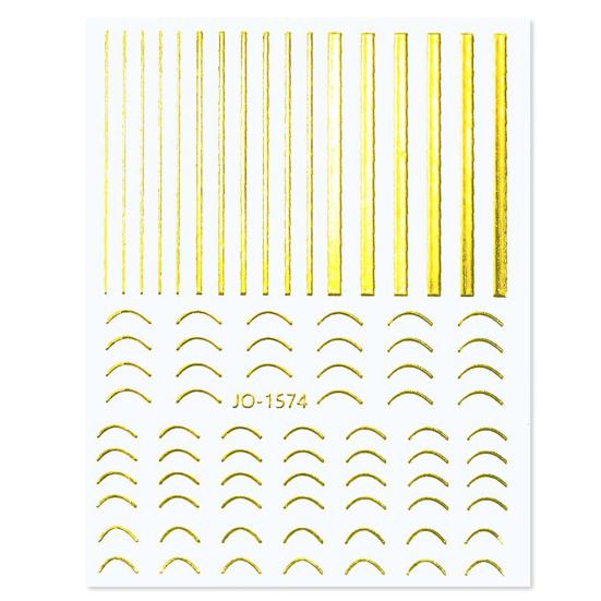 Practical Removable Good Adhesion Manicure Sticker Delicate Nail Art Decal Easy-Peel Fingernail for Salon