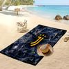 Toalla de Playa Impresa de la Juventus FC Toalla Suave de Secado Rápido Manta de Playa Rectangular Grande Portátil para Viajes Piscina