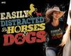 Funny Horse T-shirt Dogs Owner Tee Cowgirl Shirt Equestrian Gifts for Him Her
