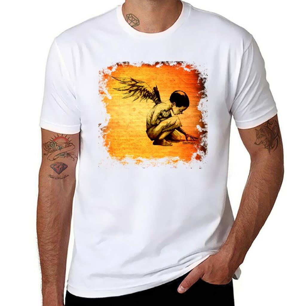 Blood Of Angelsnow in shirt form TShirt Work Style Casual TShirt