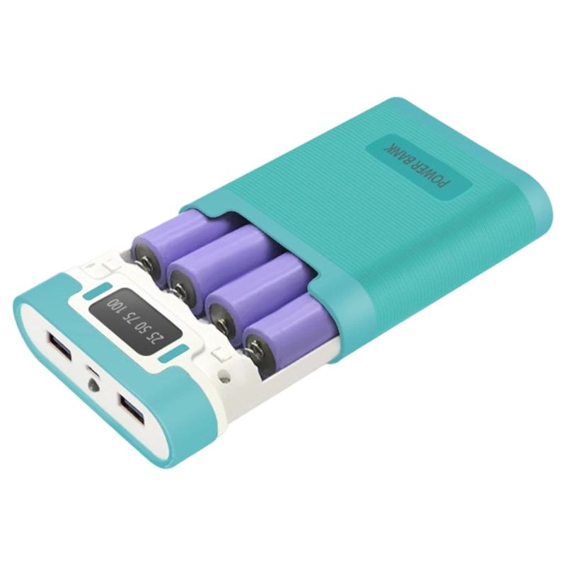 4 Slot 18650 Mobile Battery Removable Battery Compartment Not Welding Required Various Device Charging Solution