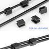 5Pcs Fixed Buckle Bicycle Cable Clips Replaceable Derailleur Cable Organizer  MTB Cycling Accessory