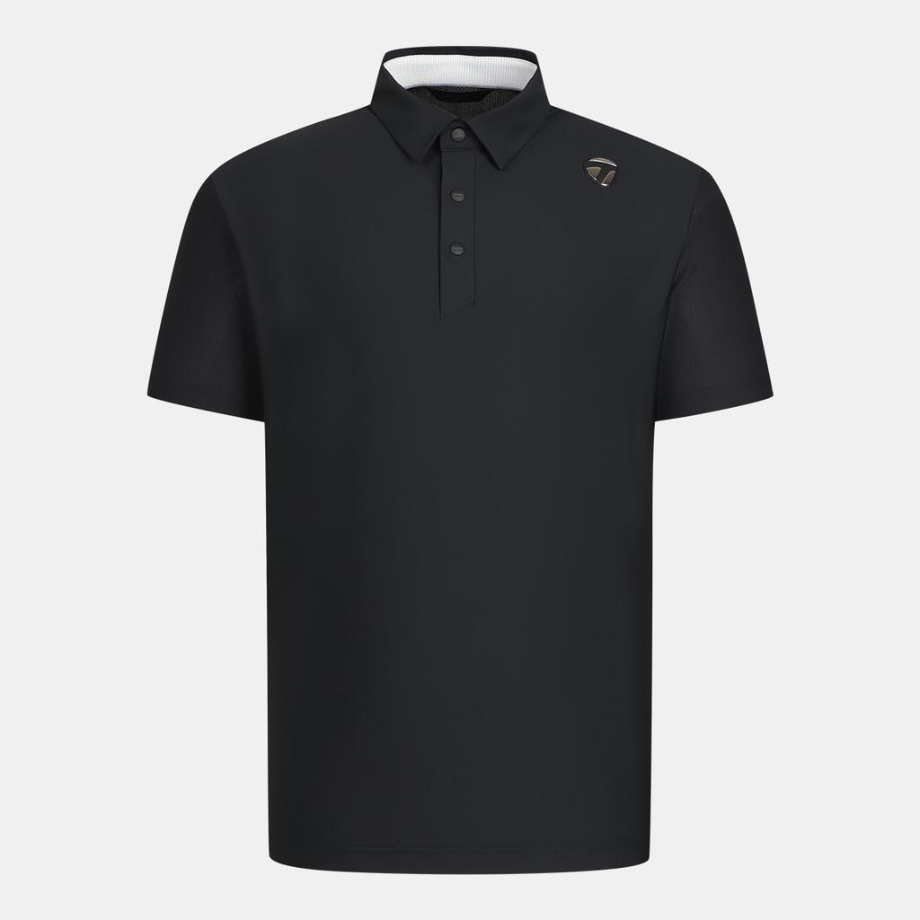 TAYLORMADE APPAREL 26Ss Men'S Honeycomb Collar Short Sleeve T-Shirt T8031T62144-199