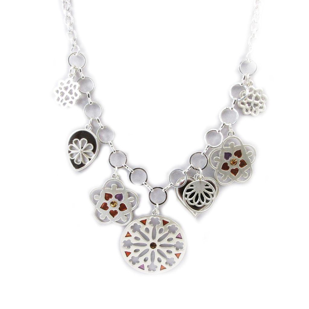 NOA [G5891] - Brown 'Emilie' Designer Necklace