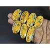 280Cts. Natural Bumble Bee Jasper Oval Cabochon Loose Gemstone 07 Pcs Lot C-2246