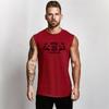 Summer Cotton Breathable Sleeveless T-Shirts Gym Workout Tank Tops Mens Bodybuilding Clothing Fitness Sportwear Muscle Singlets