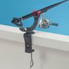 Light Weight Fishing Rod Clip Fishing Rod Holder Brackets Spring Loaded Clamps for Enhancing Stability and Comfortable