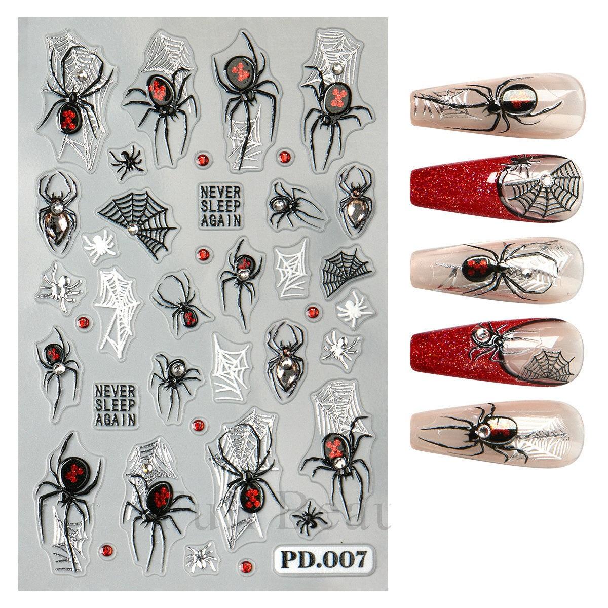 

Металлические золотые серебряные наклейки для ногтей сердечки звезды нейл-арт наклейки слайдеры маникюрный декор