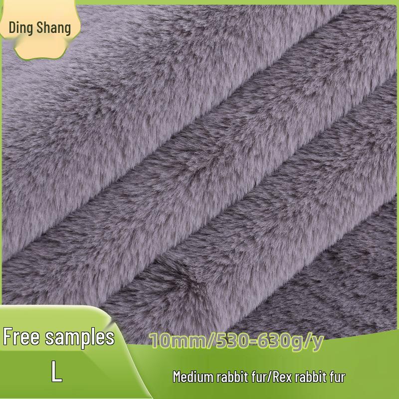 Available Now: Plush Fabric for Crafts—Rabbit Fur, Mink Fur, Faux Rabbit Fur—Perfect for Toys, Bags, Clothing, and Scarves.
