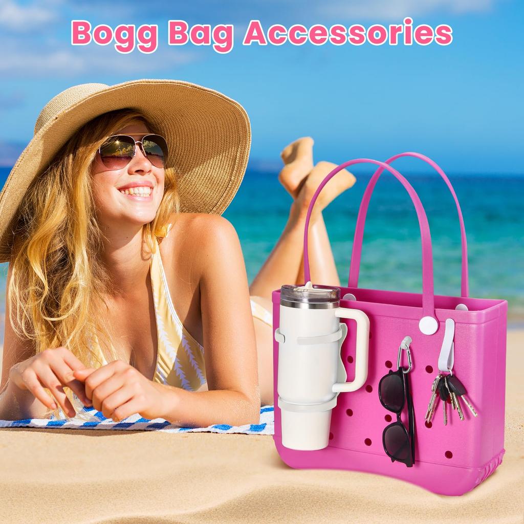 Creative Bogg Bag Cup Holder for 30oz 40oz Cup Adjustable Insert Drink Holder Water Bottle Holder for Bogg Bag Accessories