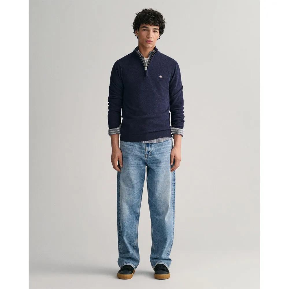 Gant Свитер с полумолнией Superfine Lambswool