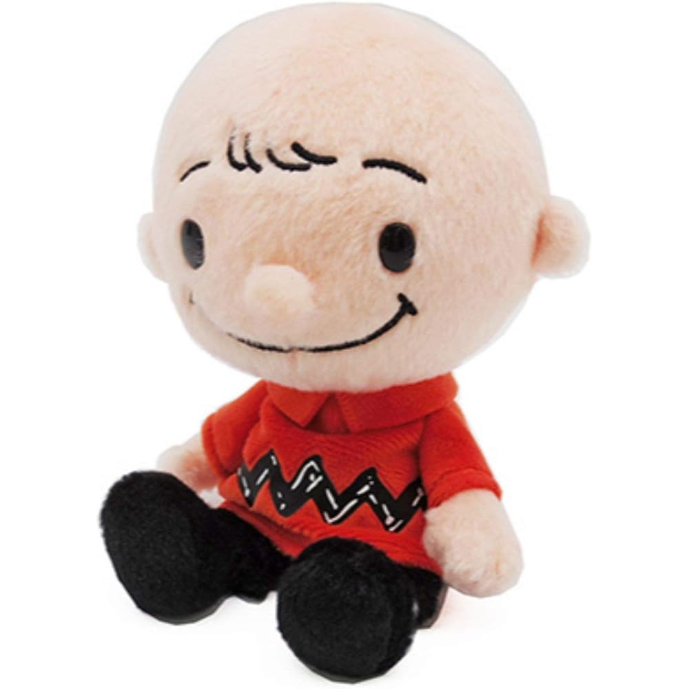 Nakajima Corporation QIDUHUQI Peanuts Snoopy Plush Toy Charlie Brown 50 s 30cm