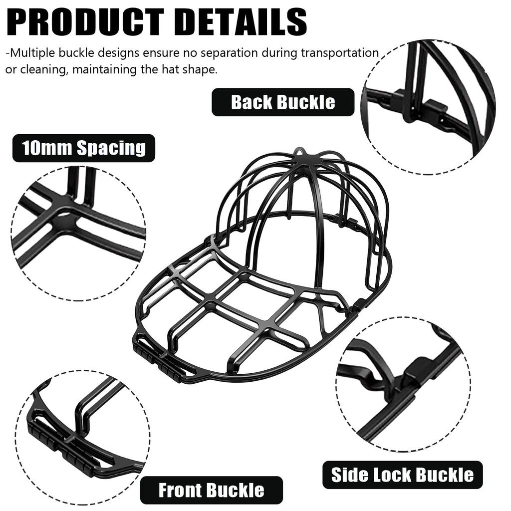 Hat Washer For Washing Machine, Baseball Cap Washer, Dishwasher, Hat, Flat Cap And Bow Cap Storage