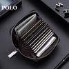 POLO Card Holder, Multi-Card Accordion Wallet, Portable Coin Purse, Business Card Case