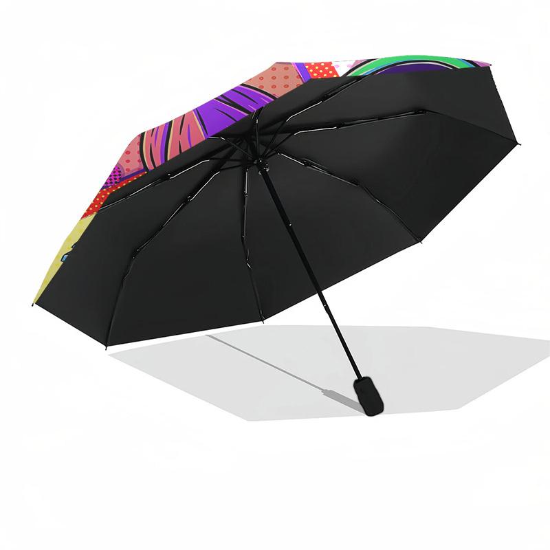1pc Bulbasaur, Pokémon Automatic Folding Umbrella] Durable Iron Frame & Rod, Portable Folding, Makes a Great Holiday Gift yy251016285