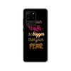 Black tpu Case For Samsung galaxy S20 /S20 PLUS/S20 ultra/S20+ /S20FE back cover  Faith Christian Religious Jesus text art