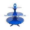 Three-Tier Gold Stamping Cake Stand for Birthday Party Desserts