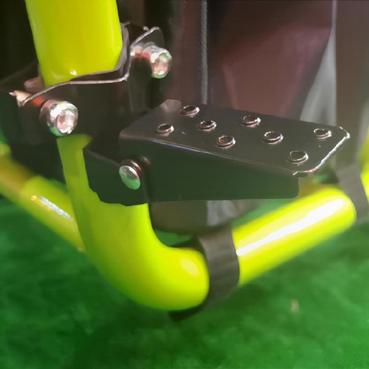 Rutschfeste Klapp-Fußrasten für Elektrofahrräder, Klapp-Trittschemel, Fußstütze für Rennrad, Stabile Stahlkonstruktion