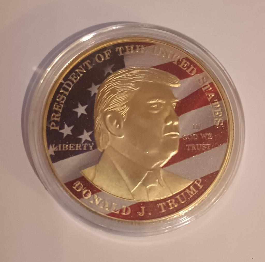Donald Challenge Trump Coin Metal United States President Coin Commemorative