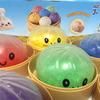 Glitzer-Knödel Squishies Weiches Süßes Langsamer Rückprall Stressabbau Spielzeug für Kinder und Erwachsene Büro Wohnkultur Geschenkidee