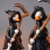 Wasserdichte Halloween-Entenfigur Kreative Geisterkürbis-Skulptur Kinderzimmer