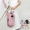 Portable Water Bottle Bag with Adjustable Shoulder Strap Phone Card Water Bottle Storage Bags Outdoor Sports Water Cup Bags