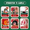 Lovely Chirstmas Cartoon Capsule Machine Toy DIY Interesting Reusable Toys Novelty Gift For Kids