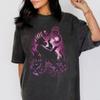 Vintage Villain Ursula Portrait Shirt  The Little Mermaid Villain TShirt  Walter Womens Roundneck Shortsleeved Tshirt