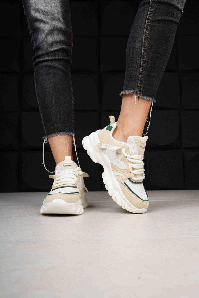 Unisex Casual Leather Platform Sneakers - 2025 Autumn Thick Sole