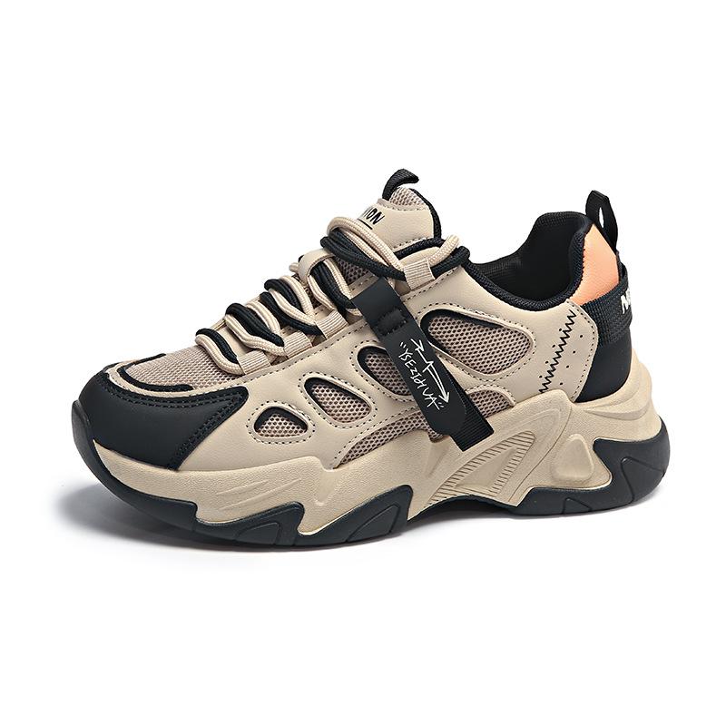 2025 dad shoes 2025 new breathable running summer women's shoes student explosion casual platform sports shoes women's tide