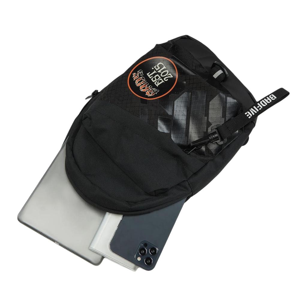 New LiNing Basketball Collection Polyurethane With Polyester Sling Bag, Crossbody Bag, Shoulder Bag Regular Unisex Black ABDU183-1