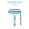 3 In 1 Glass Cleaning Wiper with Spray Bottle Multi-Purpose Door Car Windshield Cleaner for Car Window Cleaning Tool