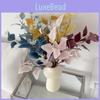 Artificial Leaf Eucalyptus Flowers With Textured Details For Home Office Styling