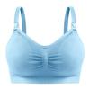 Women's Plus Size Maternity Nursing Bra, Front Open Wireless Push Up Seamless Breastfeeding Lingerie
