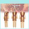 2024 Acolyte Jecki Lon Cosplay Costume For Halloween With Stylish Brown Fabric Design