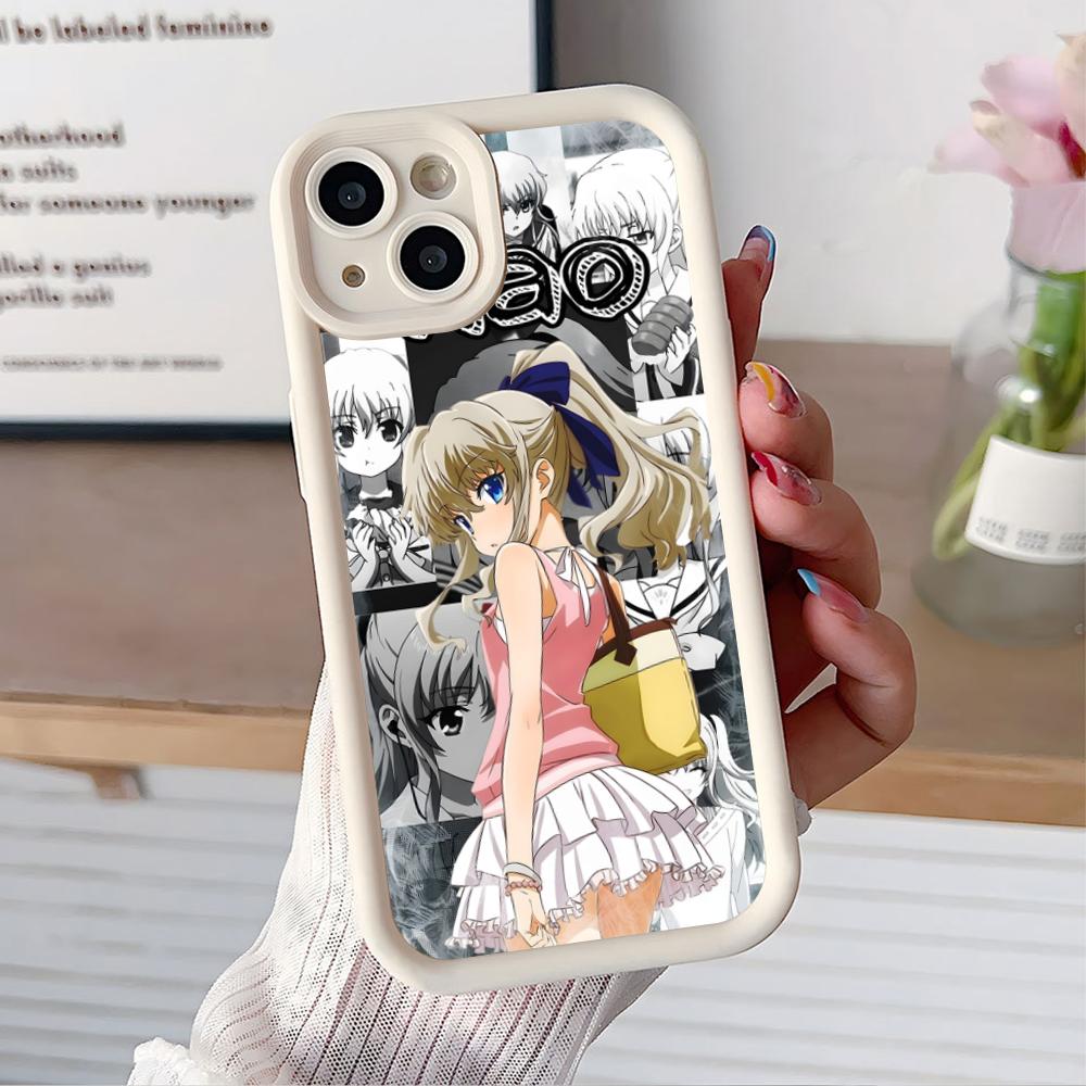 

Charlotte Tomori Nao Thicken TPU Mobile Phone Case for iPhone 17 16 15 14 13 12 11 Air Pro Max Plus Colorful Cover iPhone Air