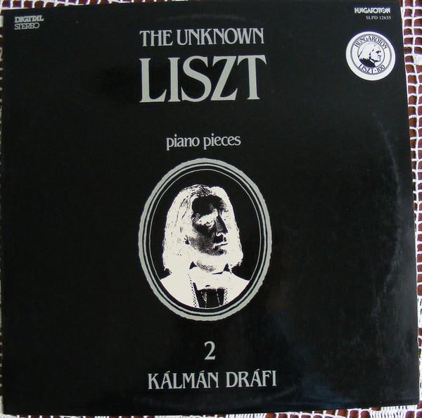 

LP Record FRANZ LISZT DRFI KLMN The Unknown Liszt Piano Pieces 2 SLPD12635 Hungaroton 1986 Hungary Classical Used